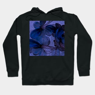 Botanical Pillows Blue Butterfly Flower Glory Bower Wings Hoodie